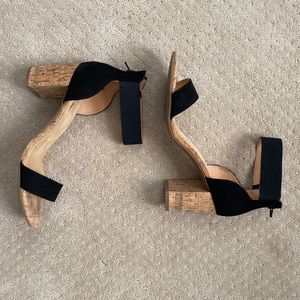 Aerosoles cork wedge shoes